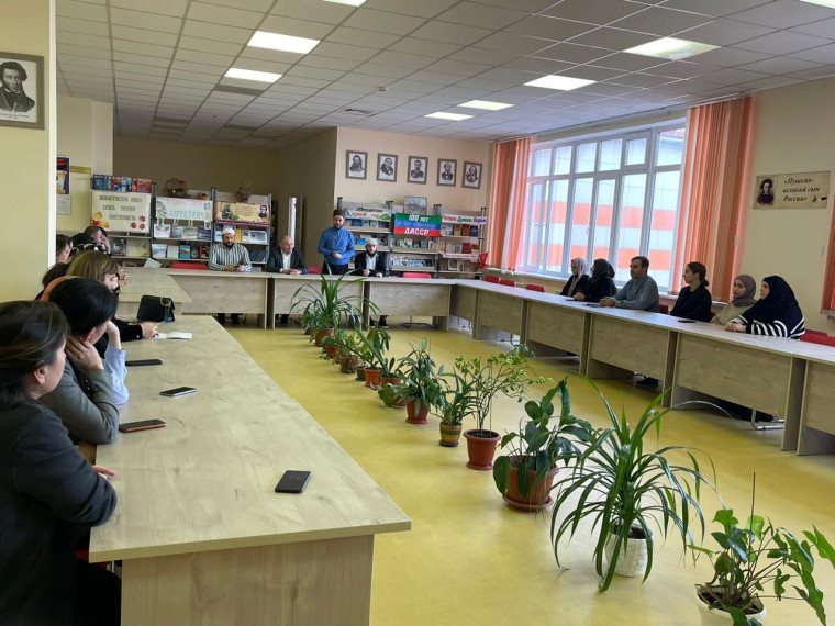 Состоялась встреча с представителями духовенства.